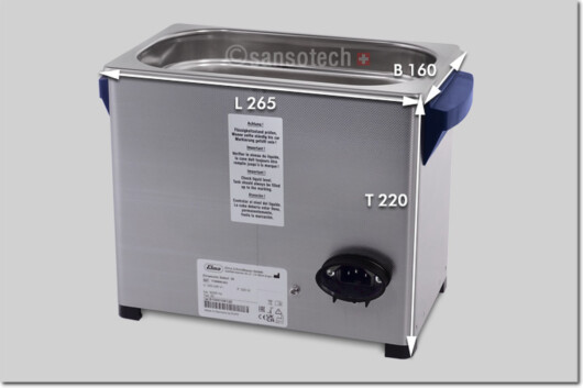 Ultraschallreinigungsgerät Select 30 von hinten